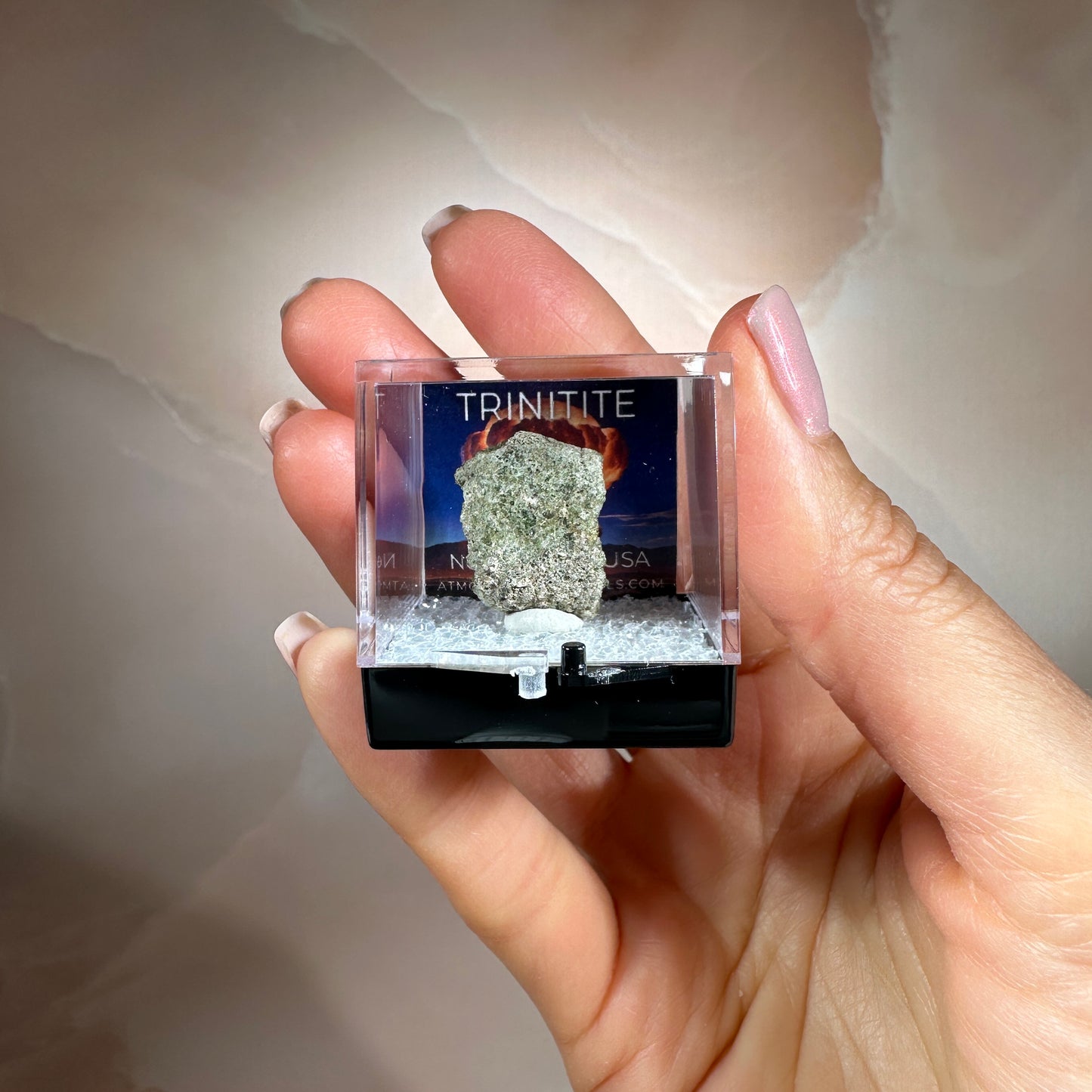 Trinitite 2.14g - Trinity Test Site, White Sands, New Mexico, USA