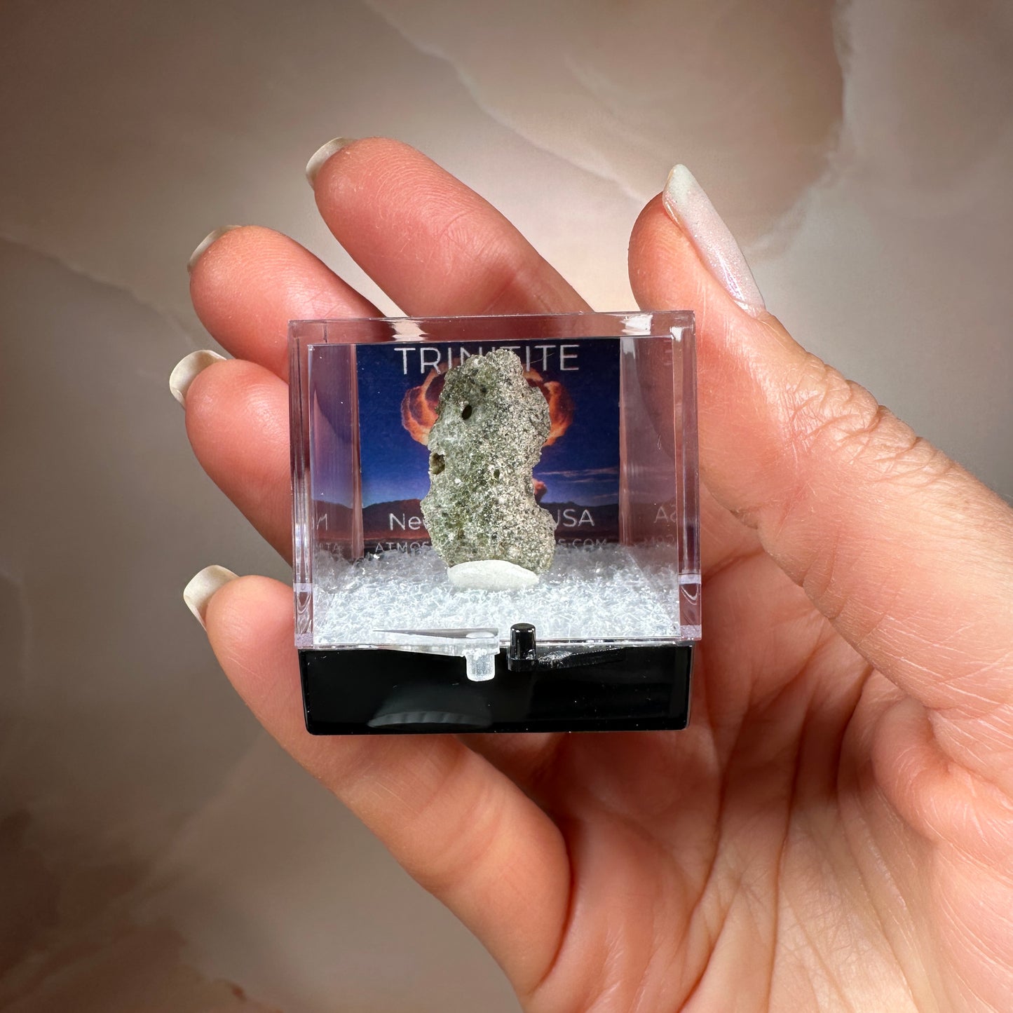 Trinitite 1.21g - Trinity Test Site, White Sands, New Mexico, USA