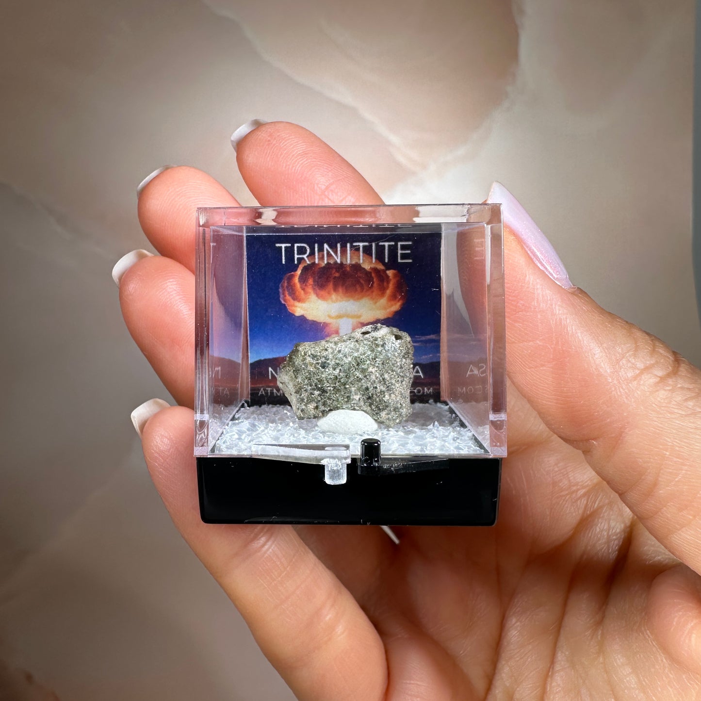 Trinitite 1.44g - Trinity Test Site, White Sands Missile Range, New Mexico, USA