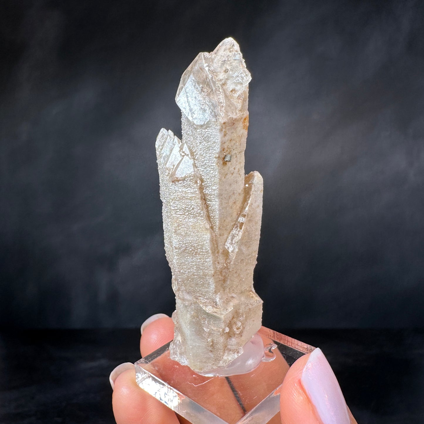 Growth Interference Quartz (31g) Bor Quarry, Dalnegorsk, Russia