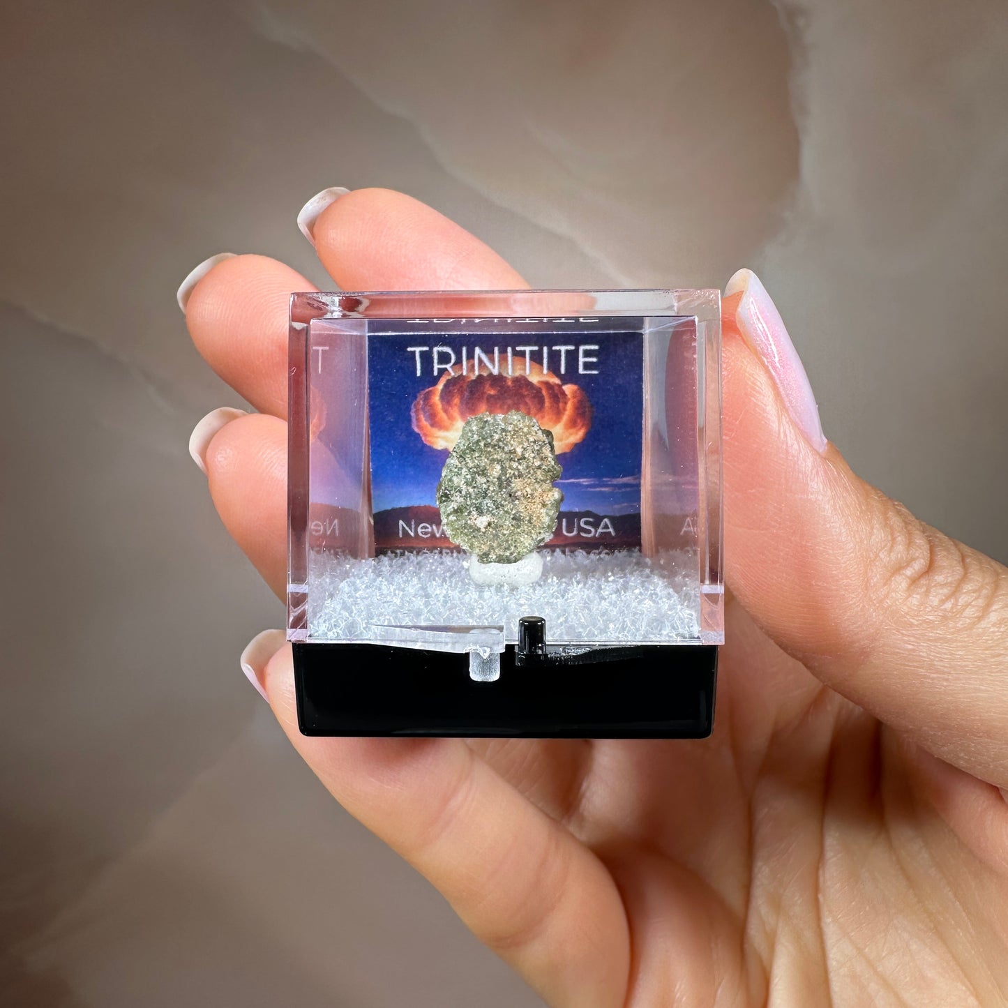 Trinitite .76g - Trinity Test Site, White Sands Missile Range, New Mexico, USA