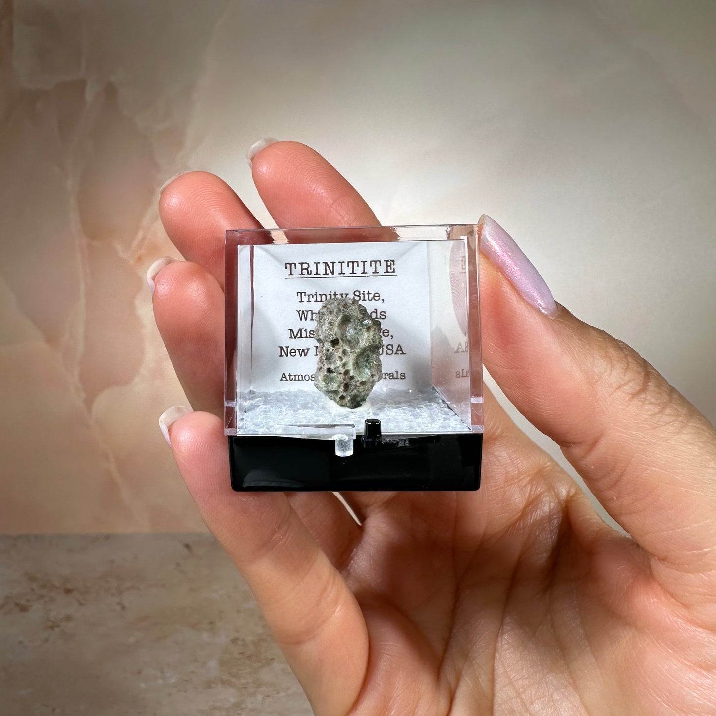 Trinitite (Trinity Glass) 1.42g | Trinity Test Site, White Sands Missile Range, New Mexico, USA