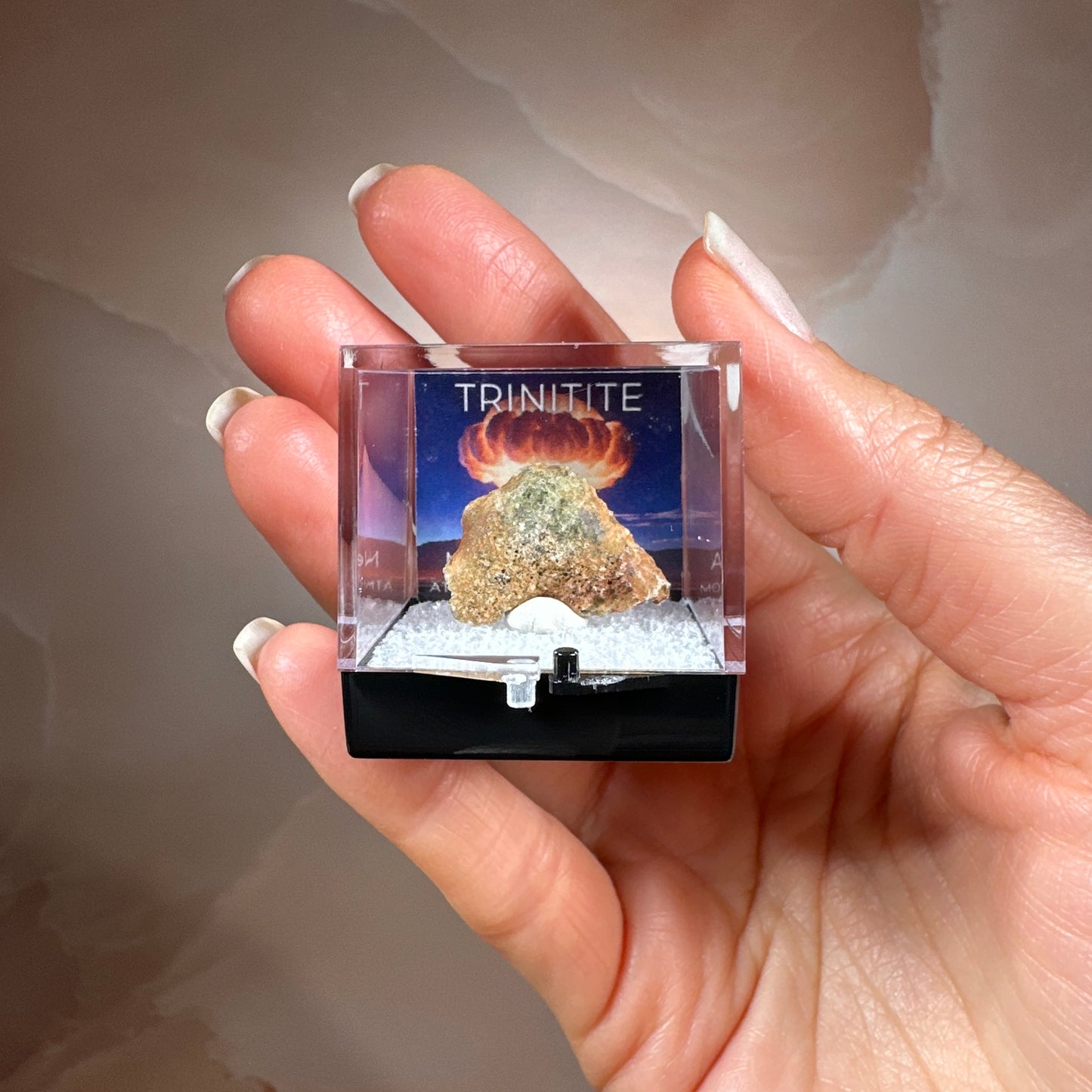 Trinitite 1.38g - Trinity Test Site, White Sands, New Mexico, USA