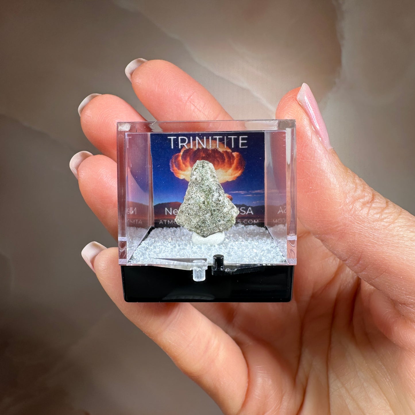 Trinitite 1.12g - Trinity Test Site, White Sands, New Mexico, USA