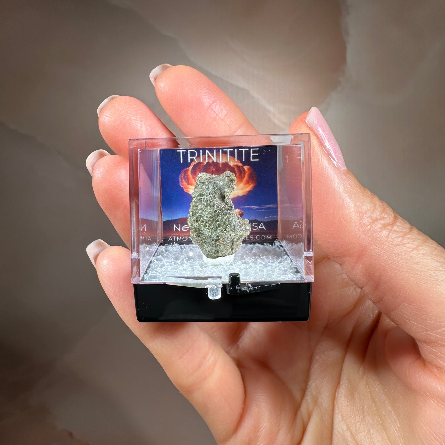 Trinitite 1.38g - Trinity Test Site, White Sands, New Mexico, USA