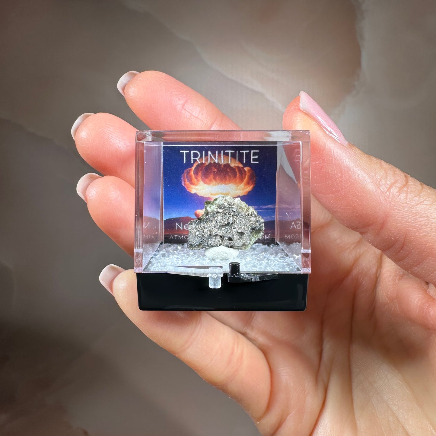 Trinitite 1.11g - Trinity Test Site, White Sands, New Mexico, USA