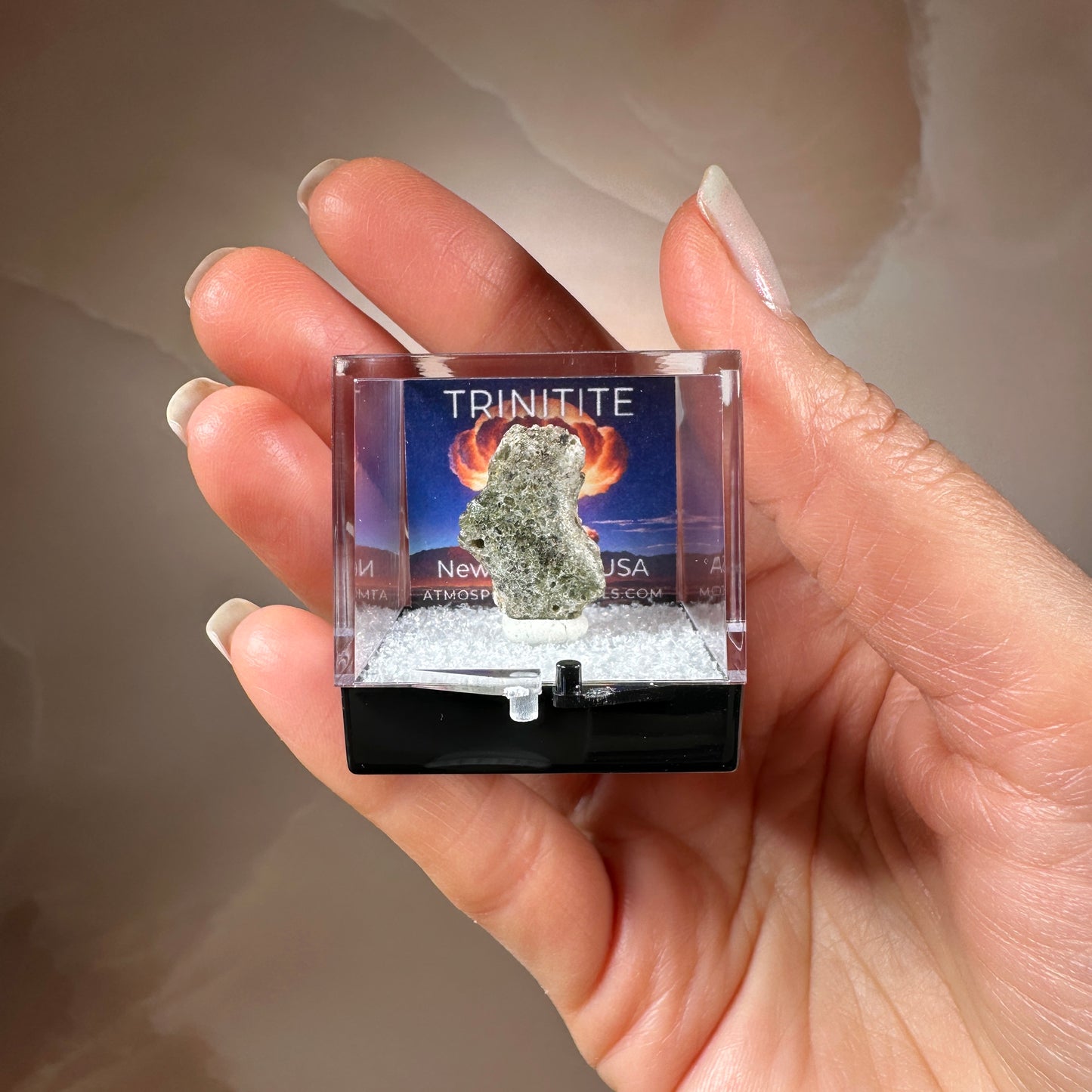 Trinitite 1.39g - Trinity Test Site, White Sands, New Mexico, USA