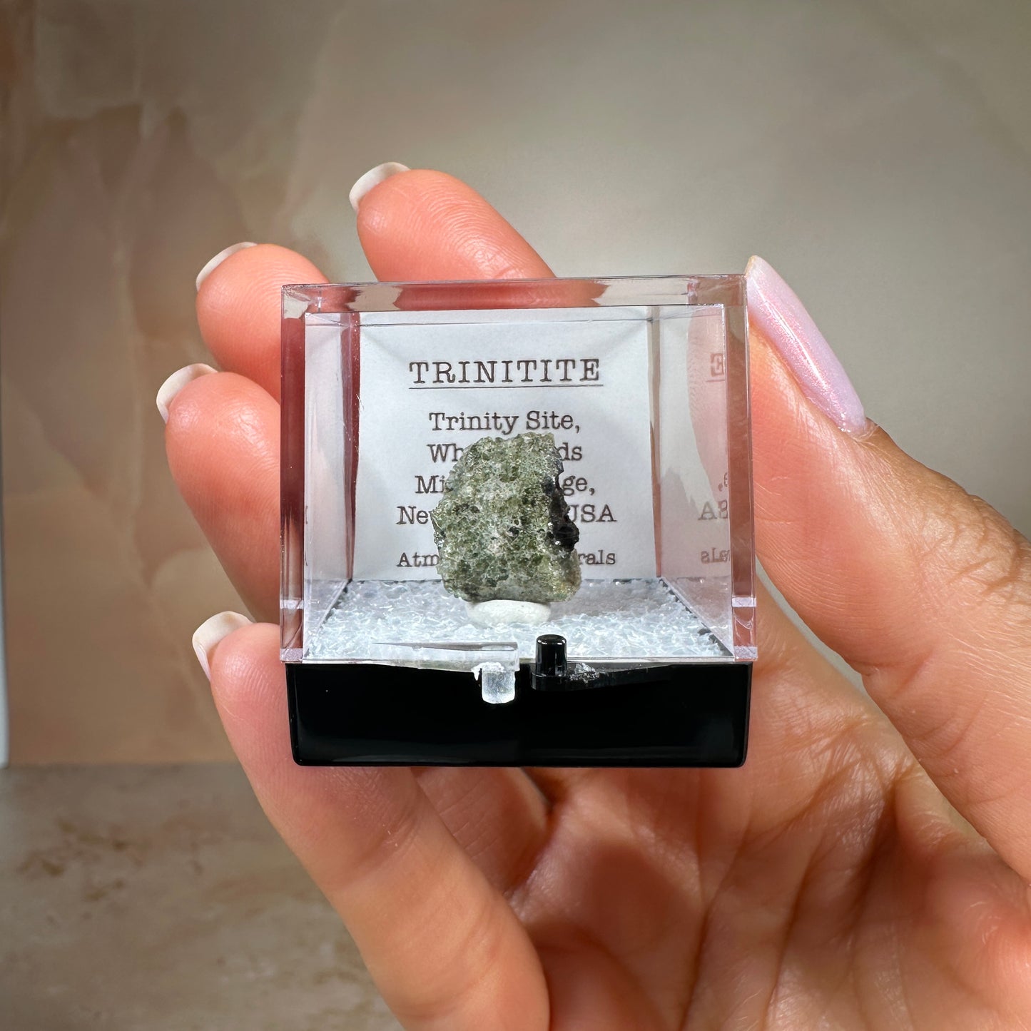 Trinitite (Trinity Glass) 1.17g | Trinity Test Site, White Sands Missile Range, New Mexico, USA