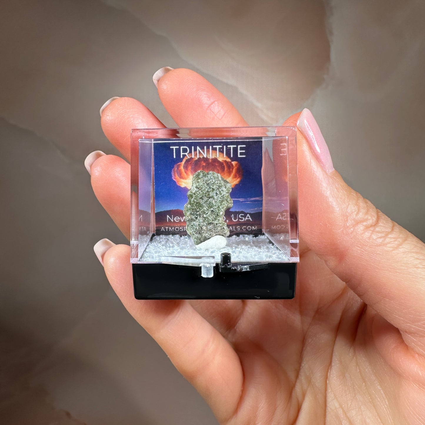 Trinitite 1.06g - Trinity Test Site, White Sands, New Mexico, USA