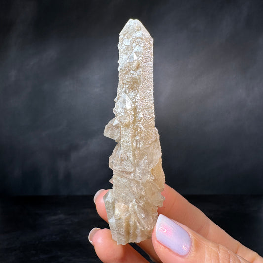 Growth Interference Quartz (46g) Bor Quarry, Dalnegorsk, Russia