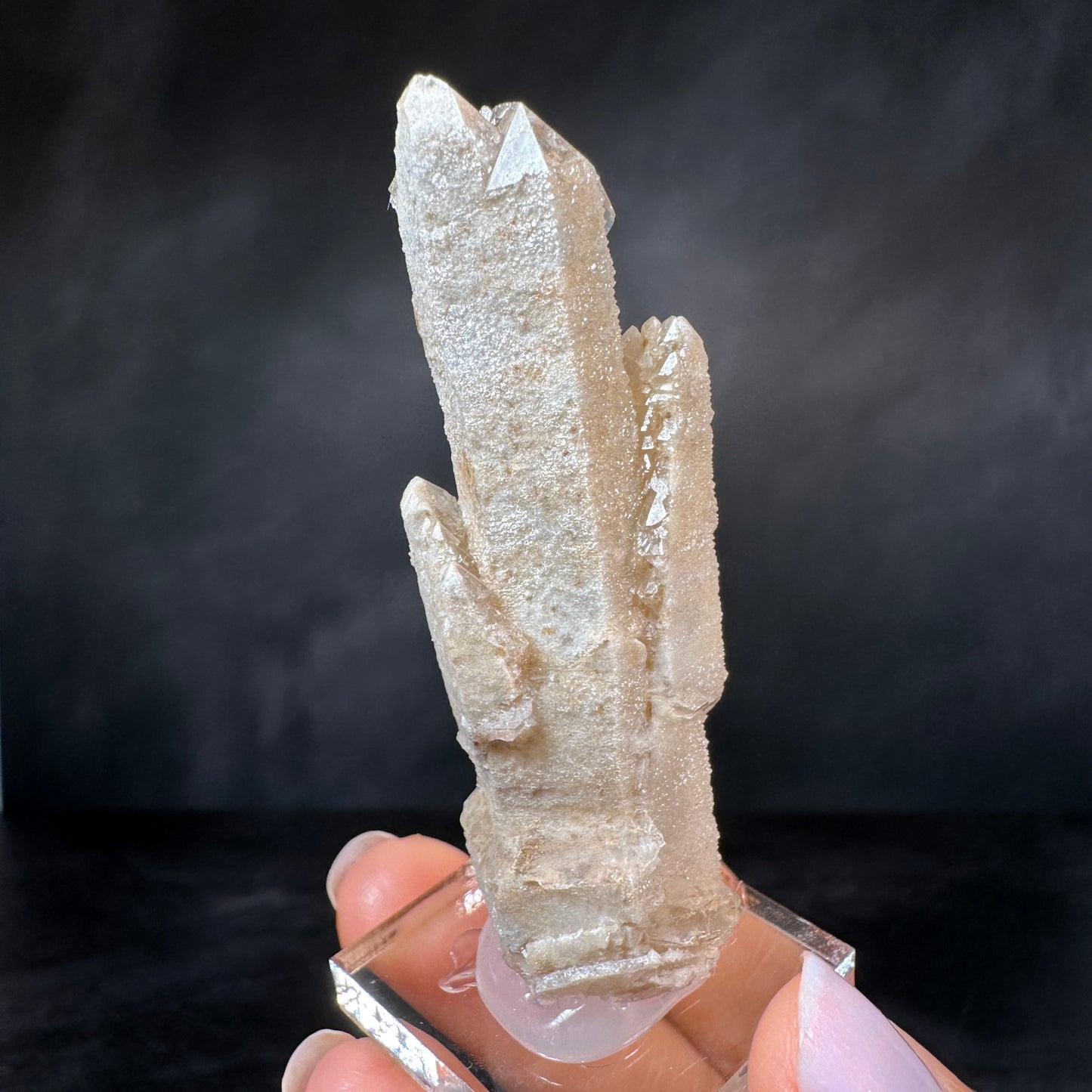 Growth Interference Quartz (31g) Bor Quarry, Dalnegorsk, Russia