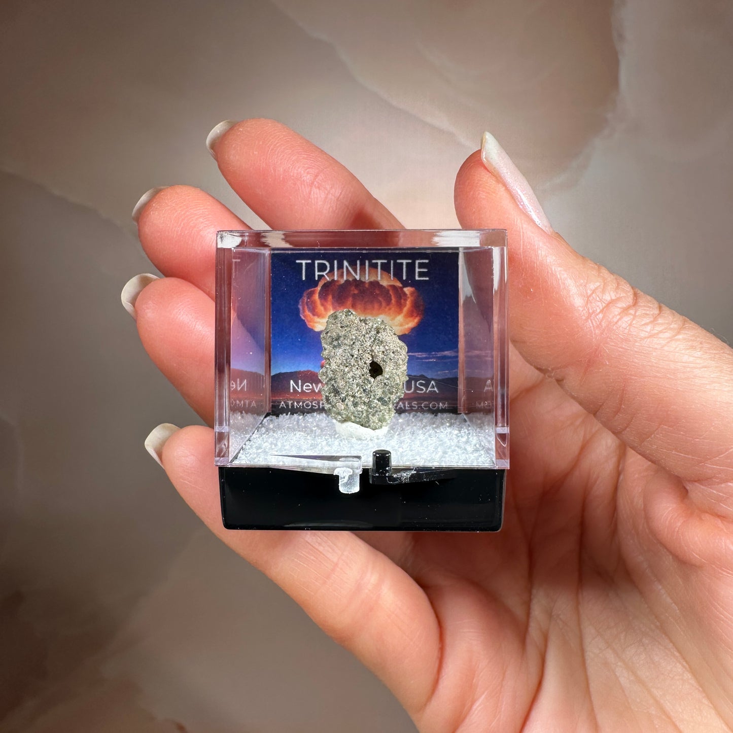 Trinitite 1.02g - Trinity Test Site, White Sands, New Mexico, USA