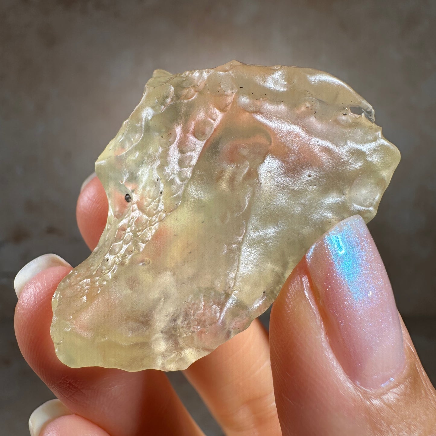 Libyan Desert Glass Tektite (27.61g) Museum Grade, Sahara Desert, Egypt