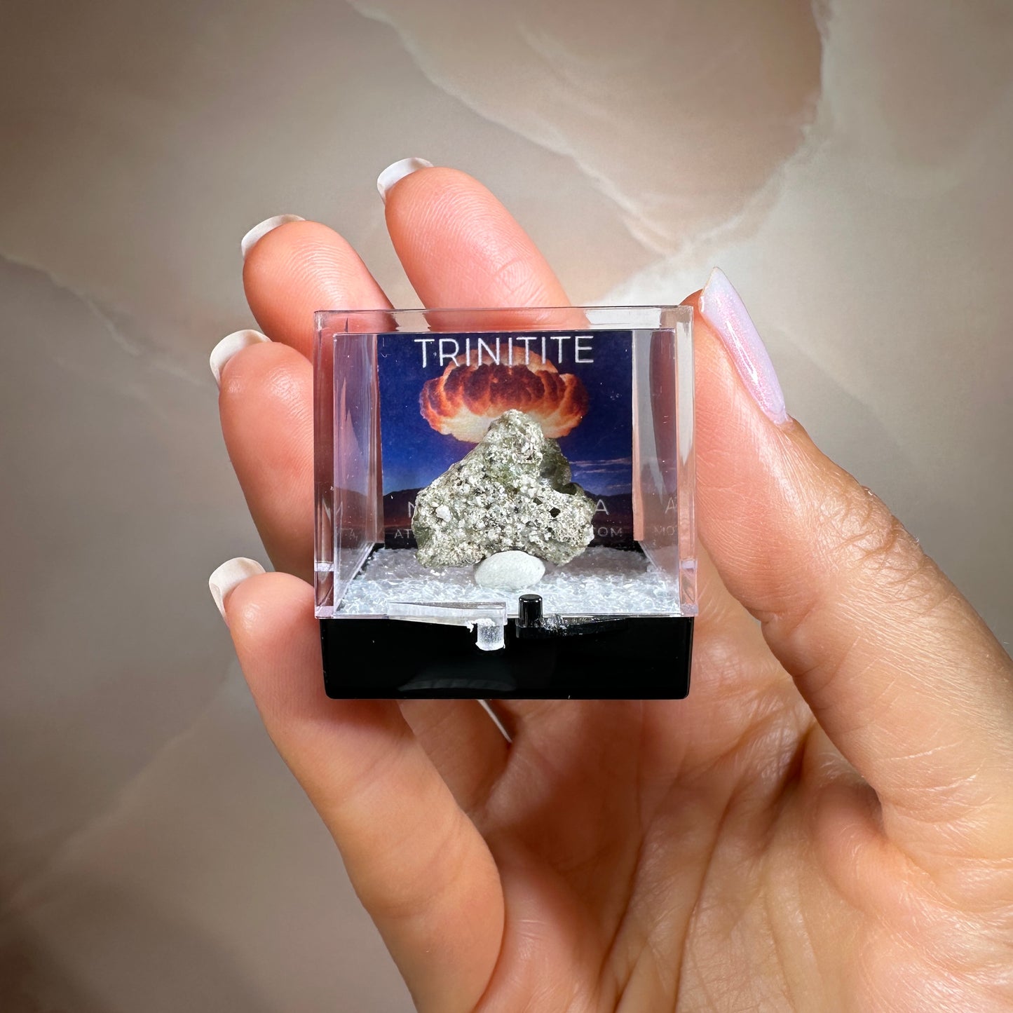 Trinitite 1.45g - Trinity Test Site, White Sands Missile Range, New Mexico, USA