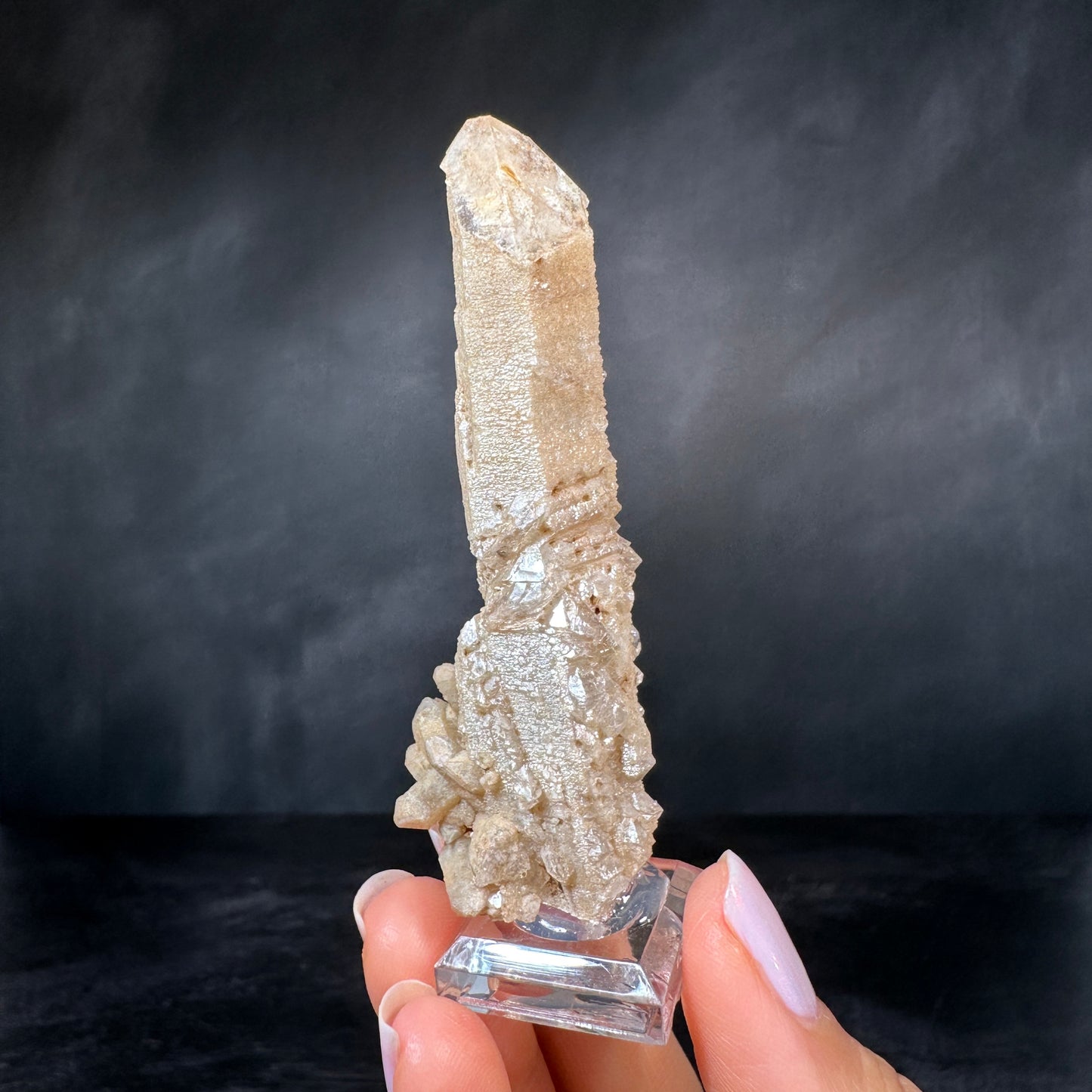 Growth Interference Quartz (35g) Bor Quarry, Dalnegorsk, Russia