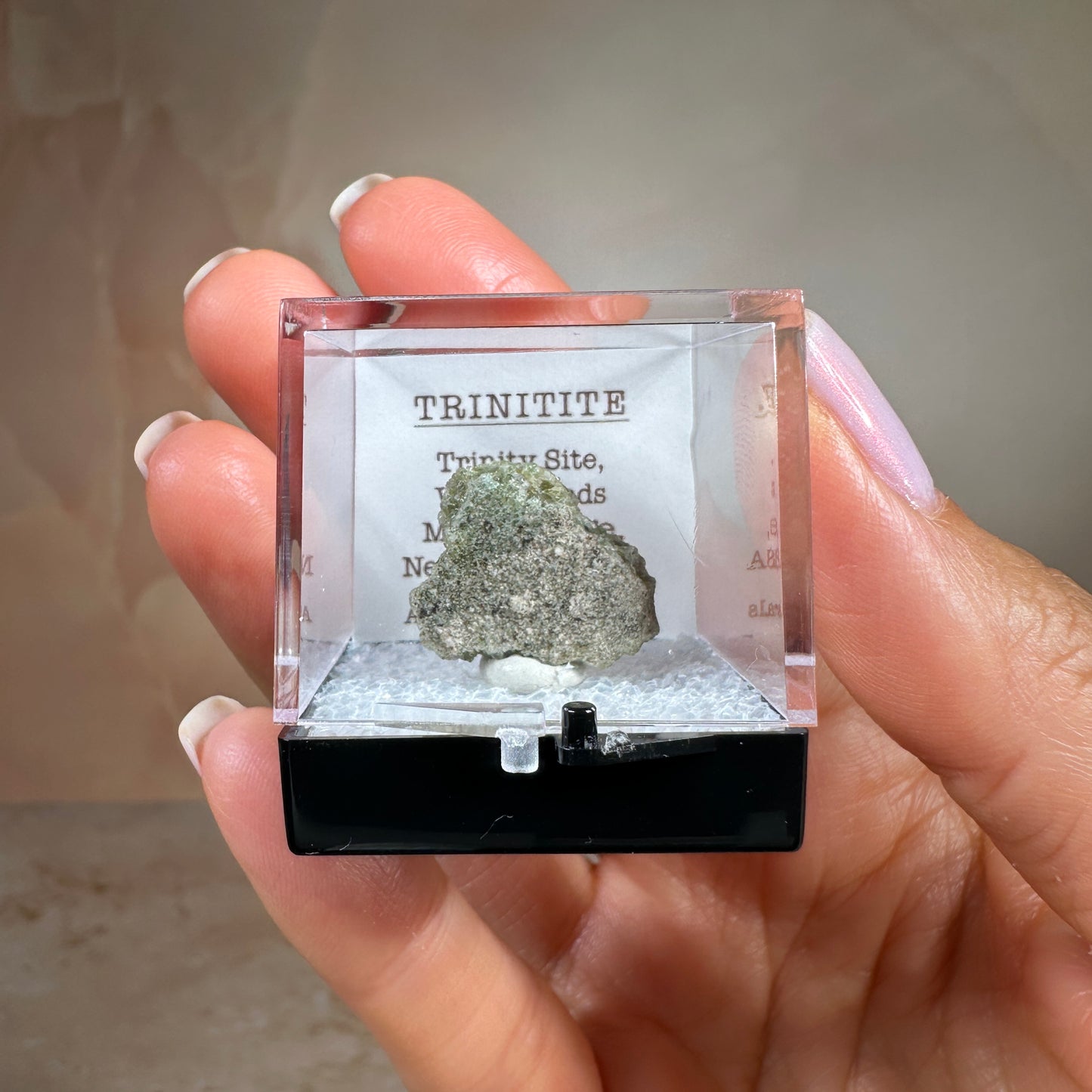 Trinitite (Trinity Glass) 1.95g | Trinity Test Site, White Sands Missile Range, New Mexico, USA