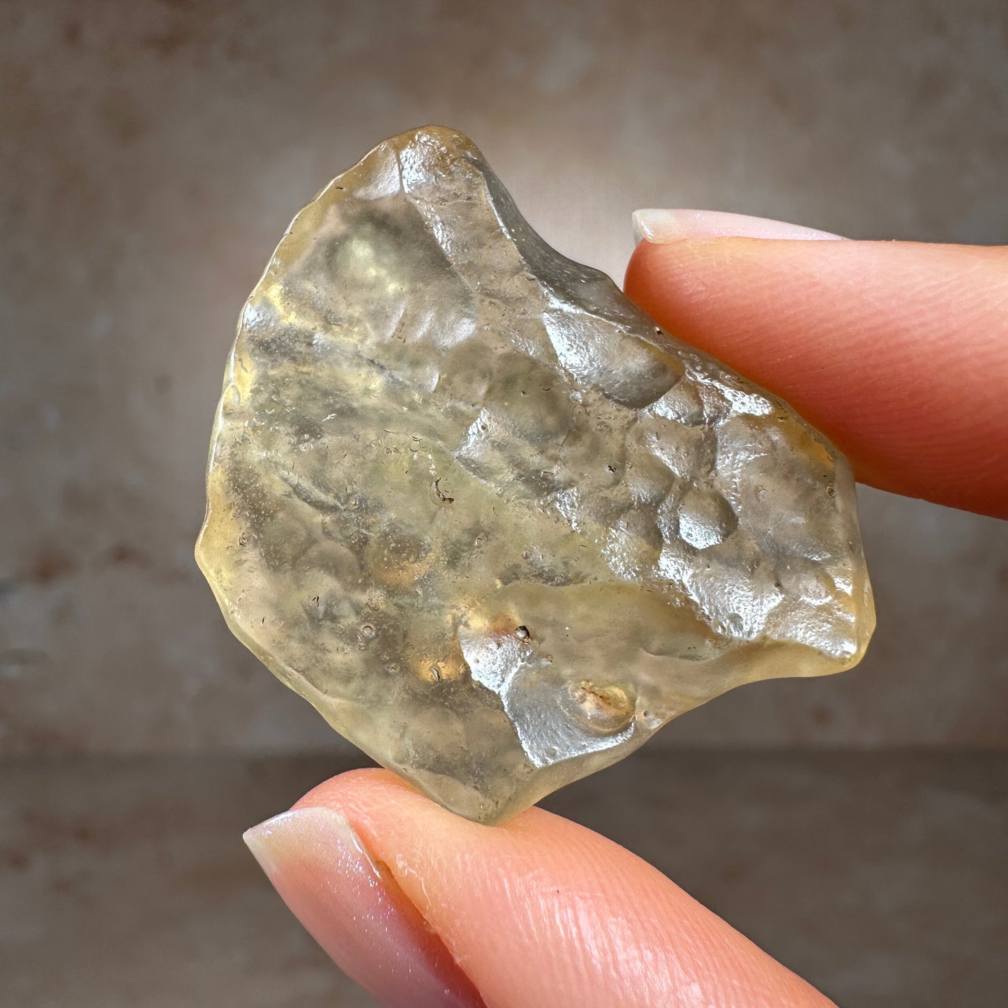 Libyan Desert Glass Tektite (9.33g) Museum Grade, Sahara Desert, Egypt