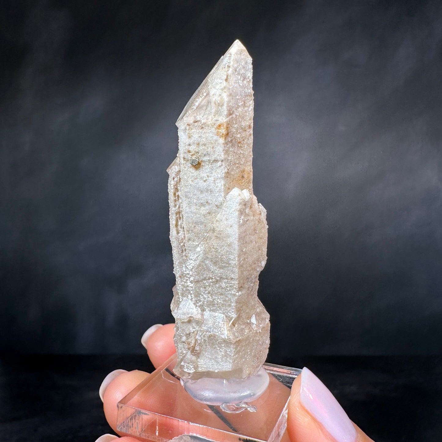 Growth Interference Quartz (31g) Bor Quarry, Dalnegorsk, Russia