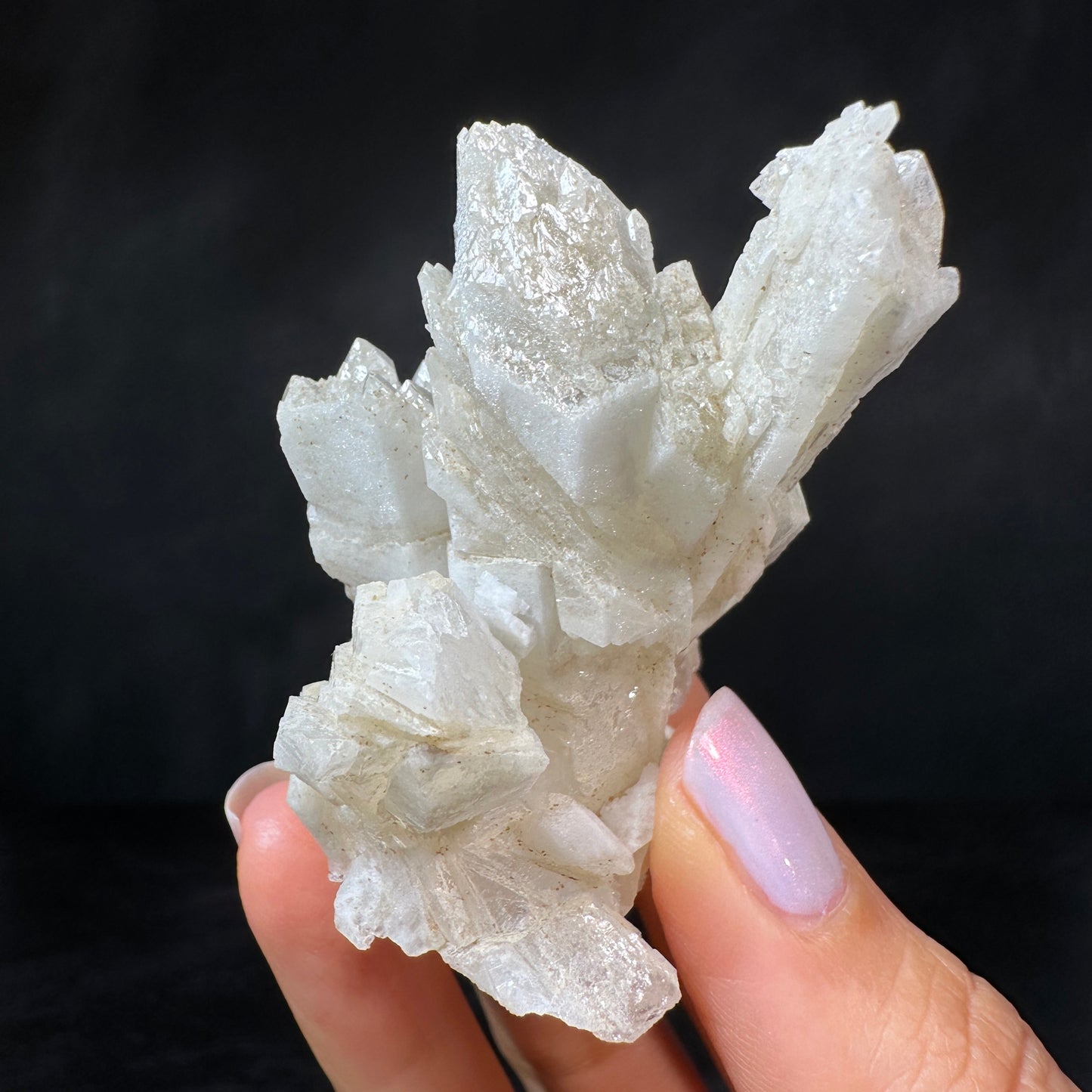 Growth Interference Quartz (79g) Bor Quarry, Dalnegorsk, Russia