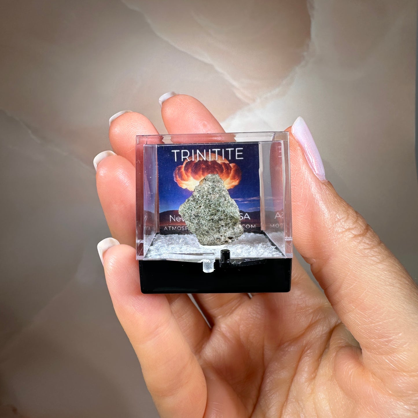Trinitite 1.27g - Trinity Test Site, White Sands Missile Range, New Mexico, USA