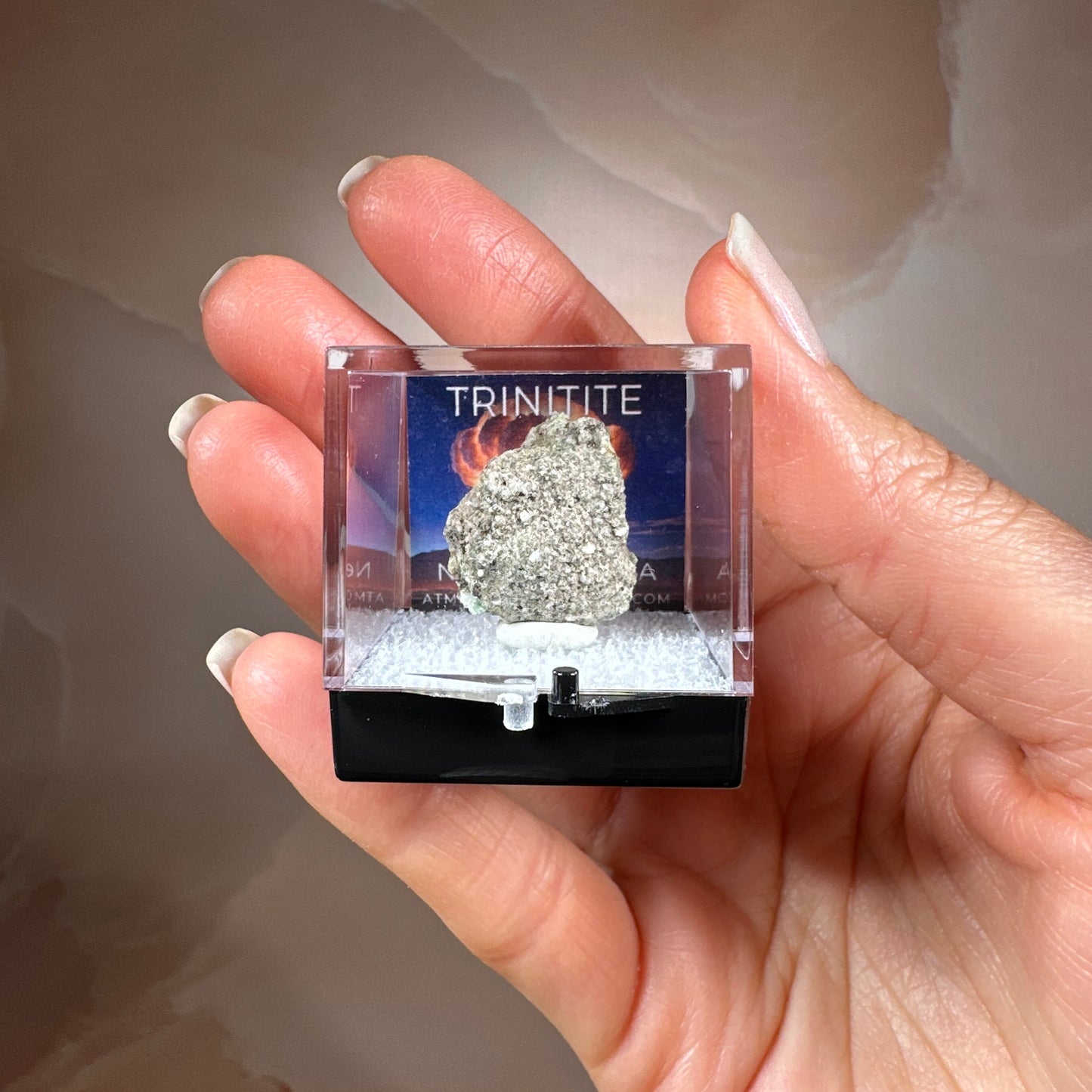 Trinitite 2.02g - Trinity Test Site, White Sands, New Mexico, USA