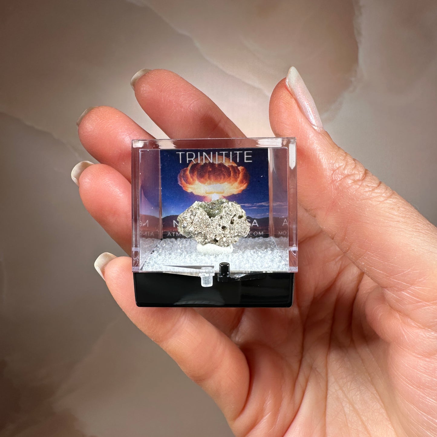 Trinitite .87g - Trinity Test Site, White Sands, New Mexico, USA