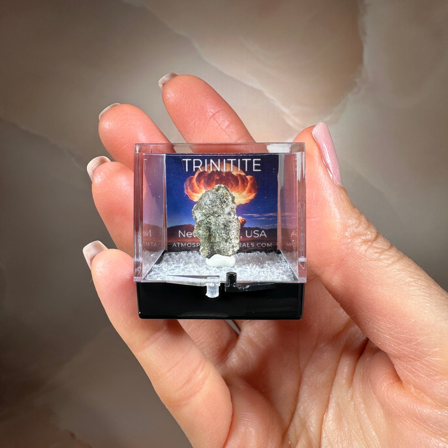 Trinitite 1.04g - Trinity Test Site, White Sands, New Mexico, USA