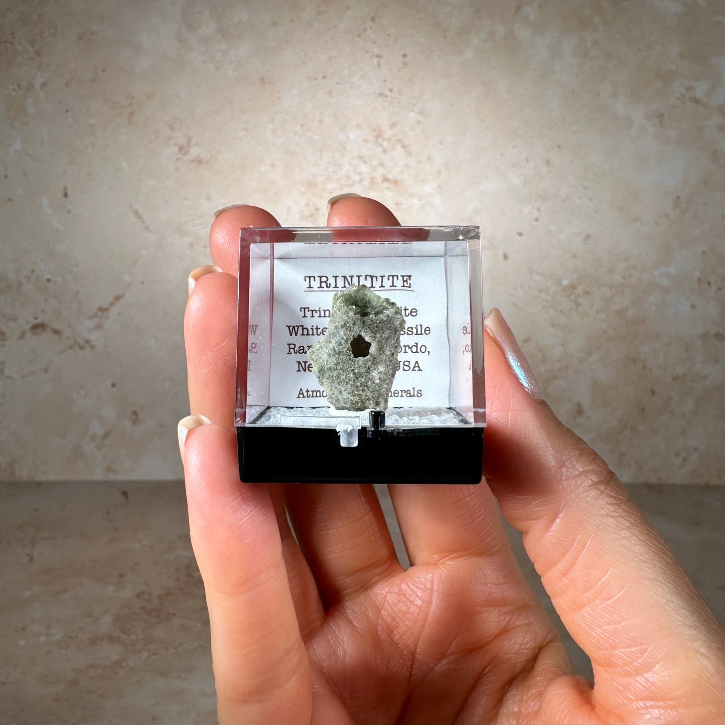 Trinitite (Trinity Glass) 1.68g | Trinity Test Site, White Sands Missile Range, New Mexico, USA