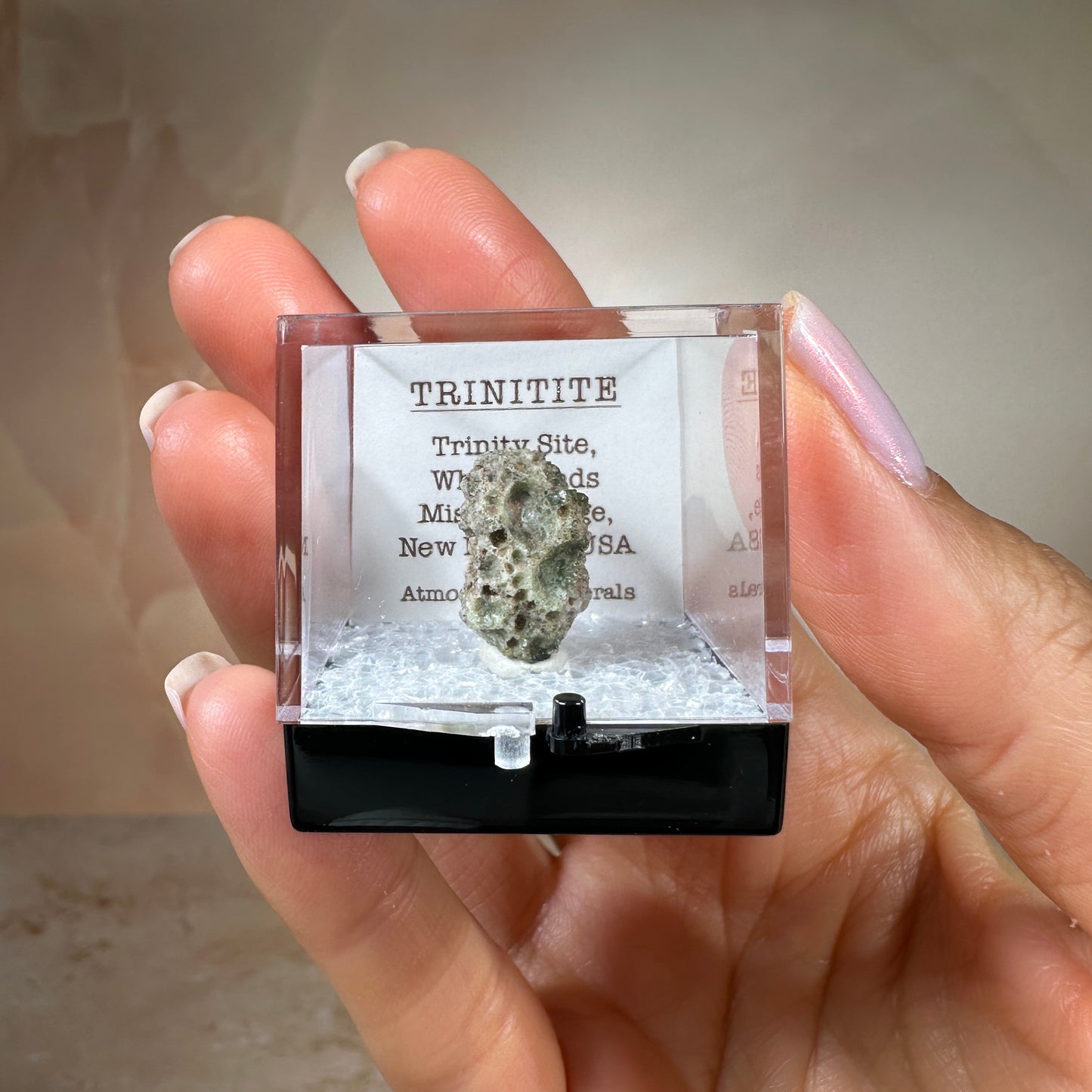 Trinitite (Trinity Glass) 1.42g | Trinity Test Site, White Sands Missile Range, New Mexico, USA