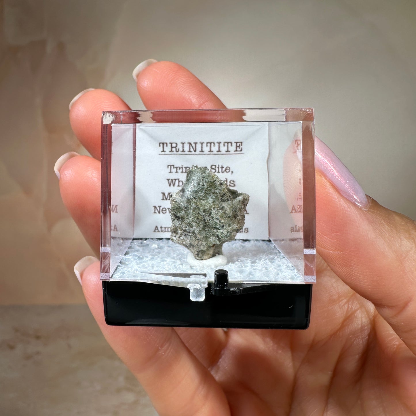 Trinitite (Trinity Glass) 1.58g | Trinity Test Site, White Sands Missile Range, New Mexico, USA