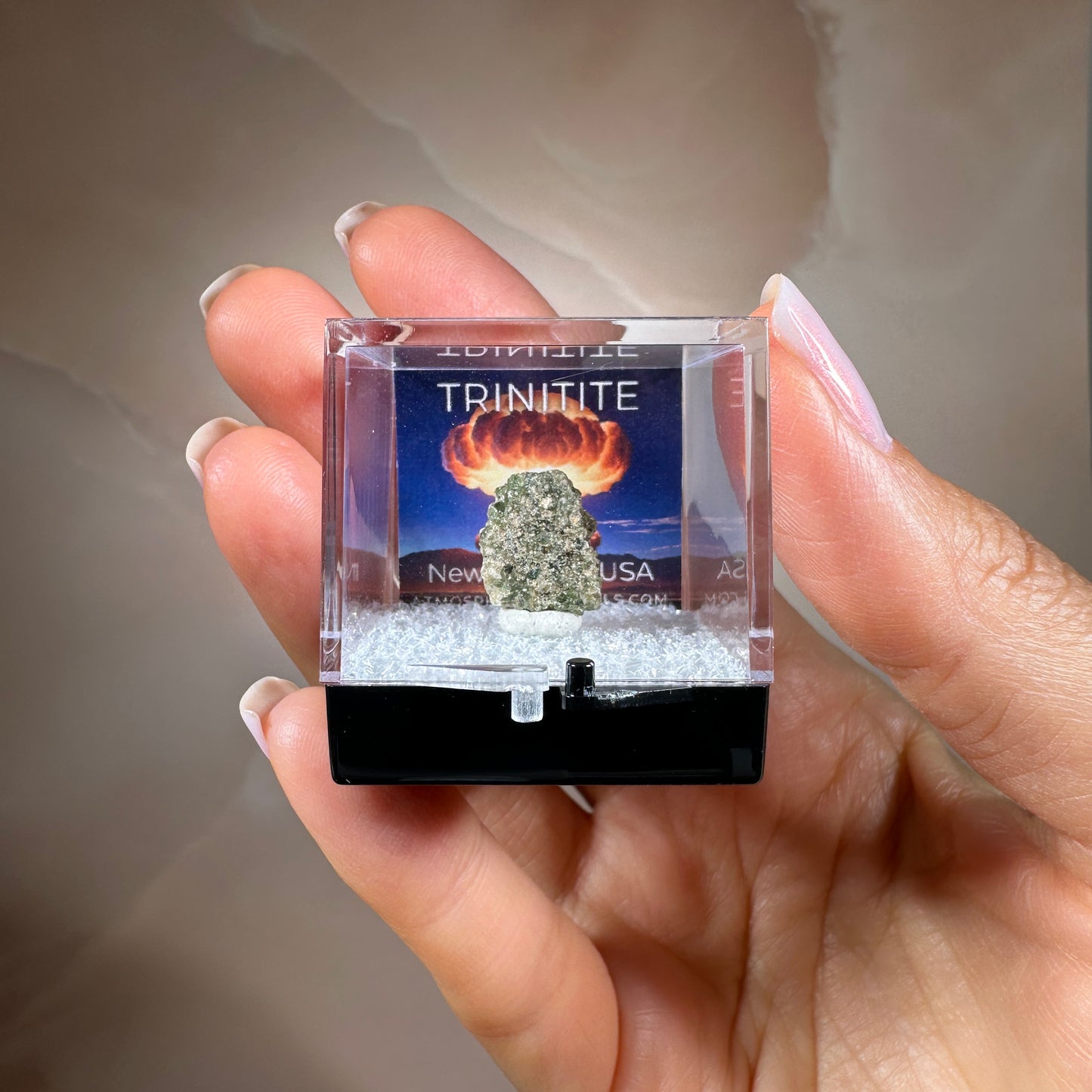 Trinitite .83g - Trinity Test Site, White Sands Missile Range, New Mexico, USA