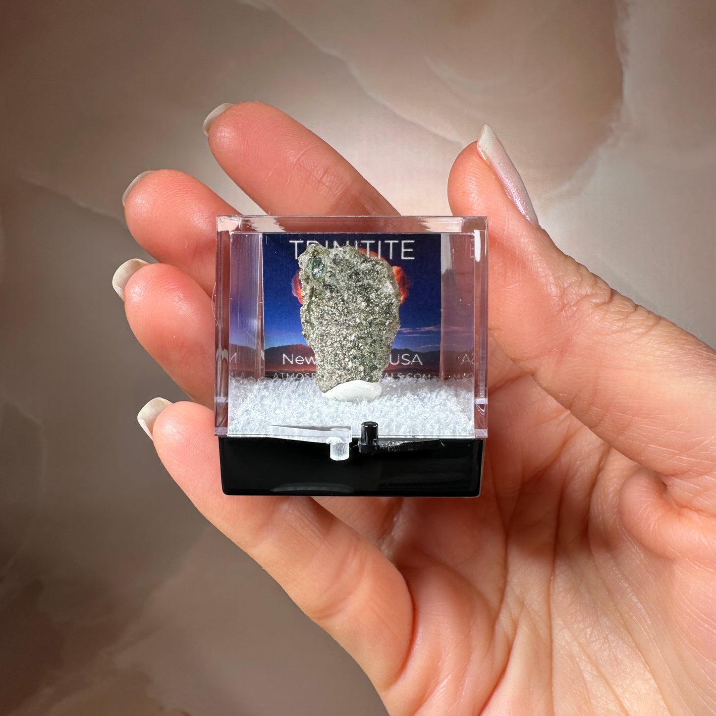 Trinitite 2.08g - Trinity Test Site, White Sands, New Mexico, USA