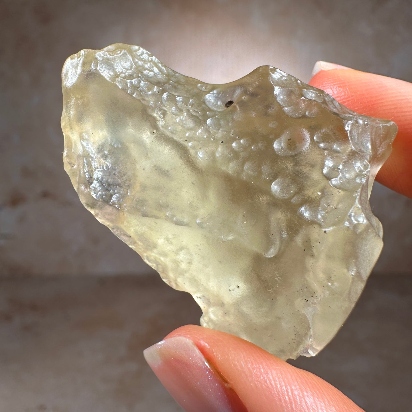 Libyan Desert Glass Tektite (27.61g) Museum Grade, Sahara Desert, Egypt