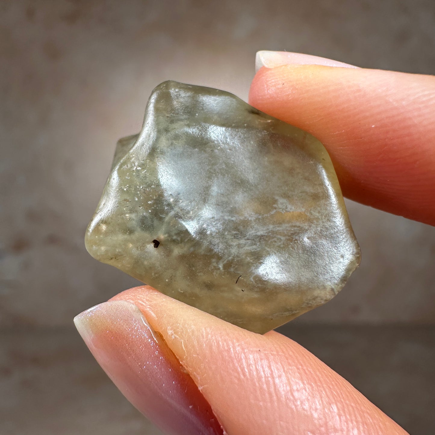 Libyan Desert Glass Tektite (6.5g) Sahara Desert, Egypt