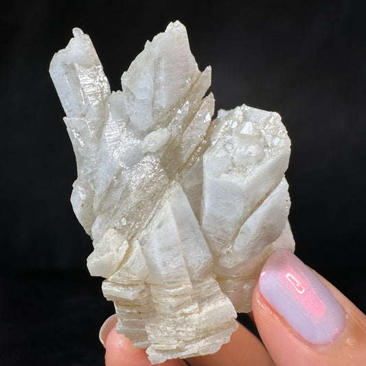 Growth Interference Quartz (79g) Bor Quarry, Dalnegorsk, Russia