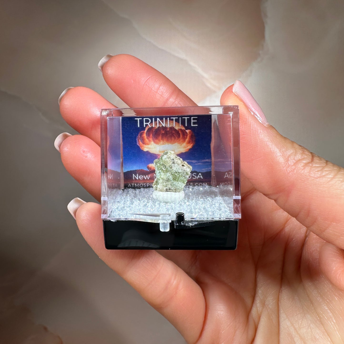 Trinitite .61g - Trinity Test Site, White Sands, New Mexico, USA