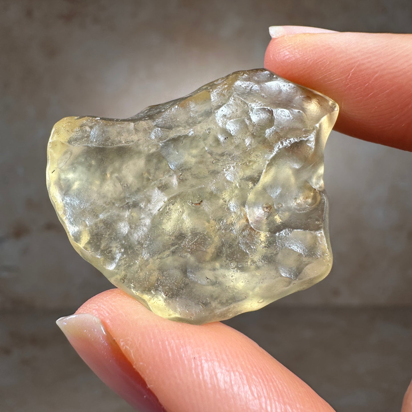 Libyan Desert Glass Tektite (9.33g) Museum Grade, Sahara Desert, Egypt