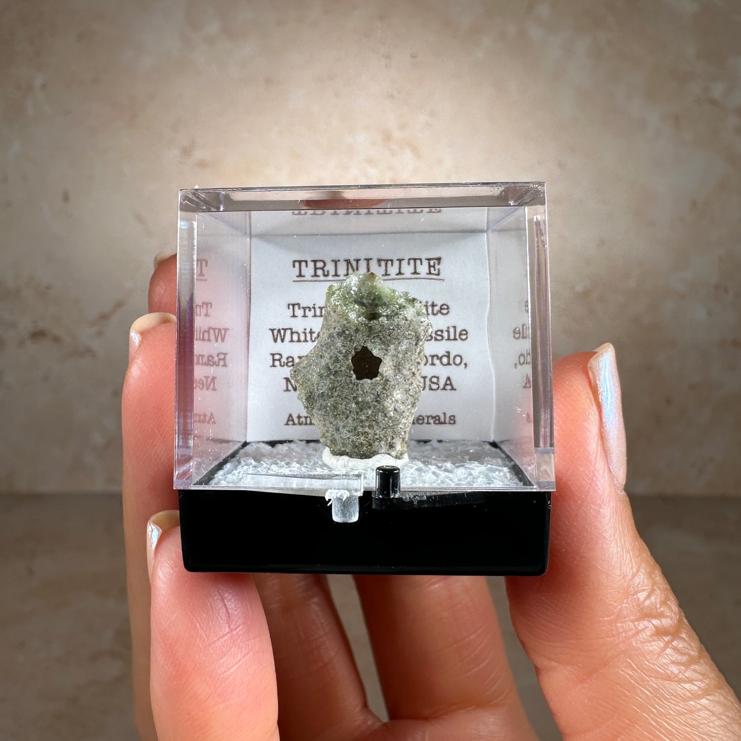 Trinitite (Trinity Glass) 1.68g | Trinity Test Site, White Sands Missile Range, New Mexico, USA