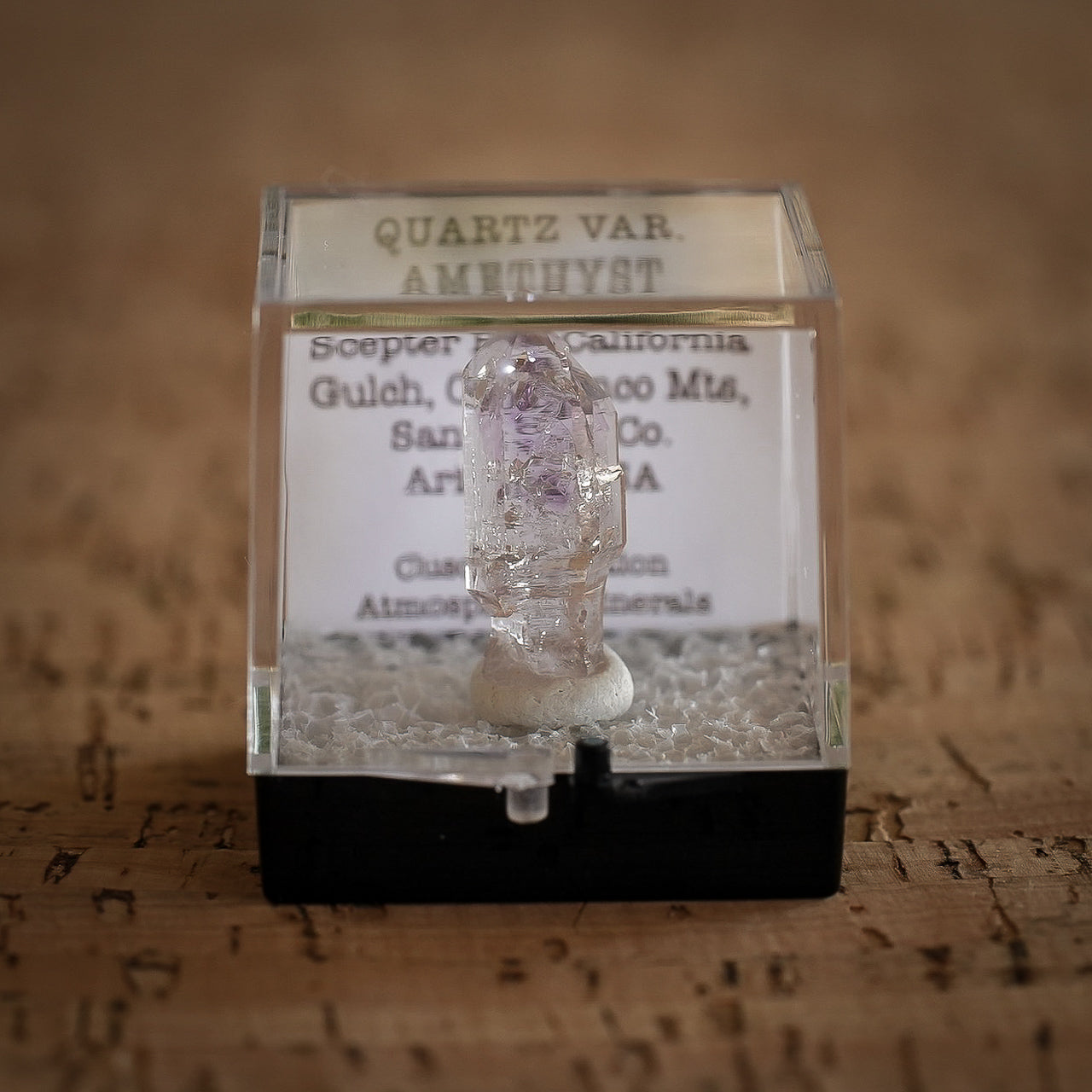 Quartz var. Amethyst, Scepter Hill, Oro Blanco Mountains, Arizona, USA 11ct