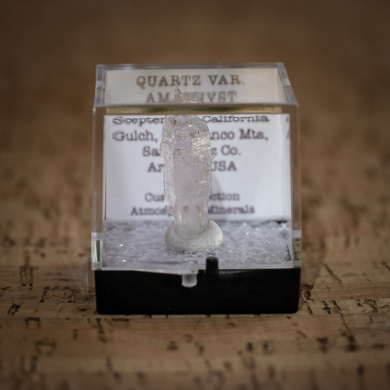 Quartz var. Amethyst, Scepter Hill, Oro Blanco Mountains, Arizona, USA 10ct