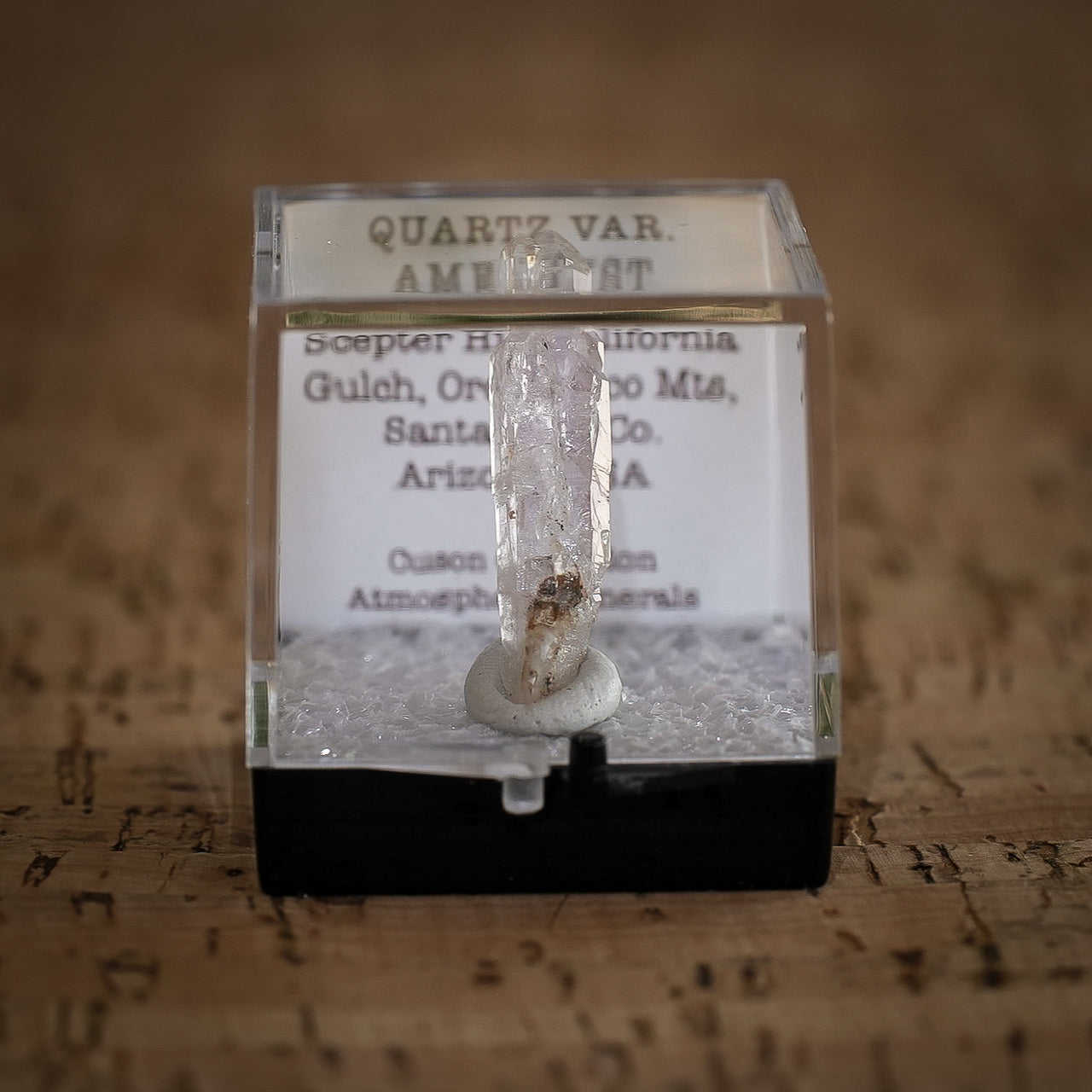 Quartz var. Amethyst, Scepter Hill, Oro Blanco Mountains, Arizona, USA 8ct