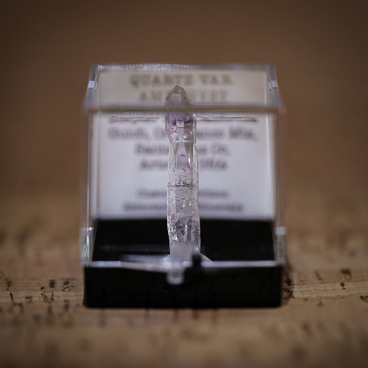 Quartz var. Amethyst, Scepter Hill, Oro Blanco Mountains, Arizona, USA 7ct
