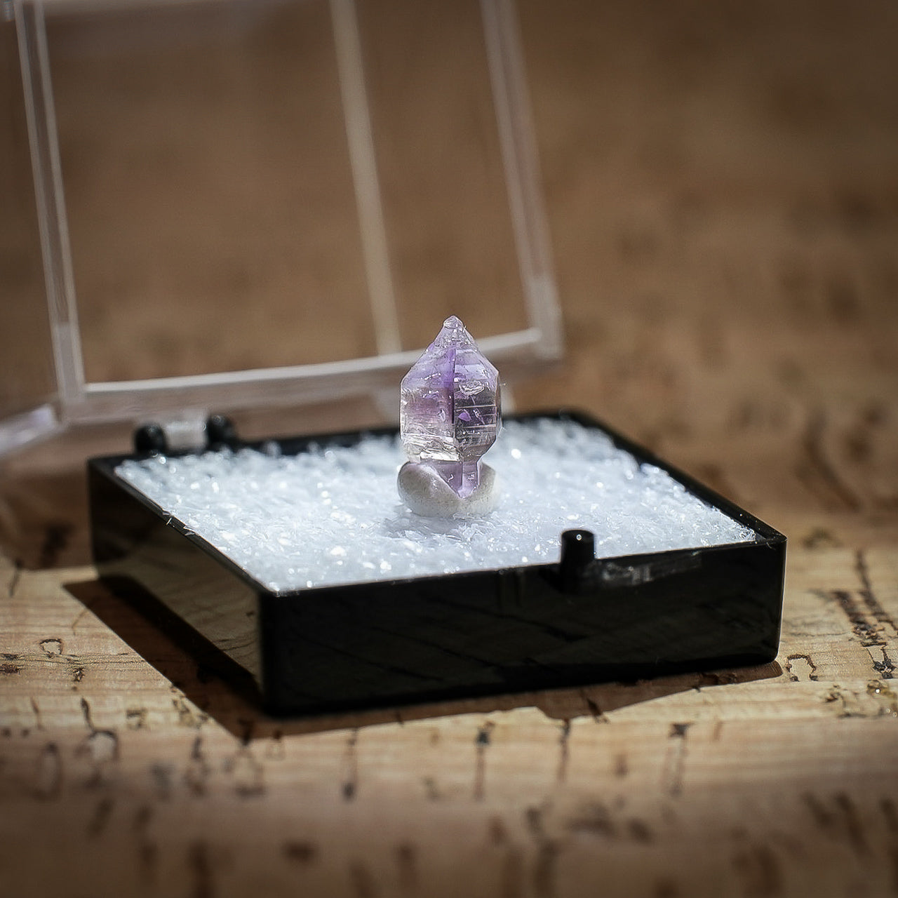 Quartz var. Amethyst, Scepter Hill, Oro Blanco Mountains, Arizona, USA 1.5ct