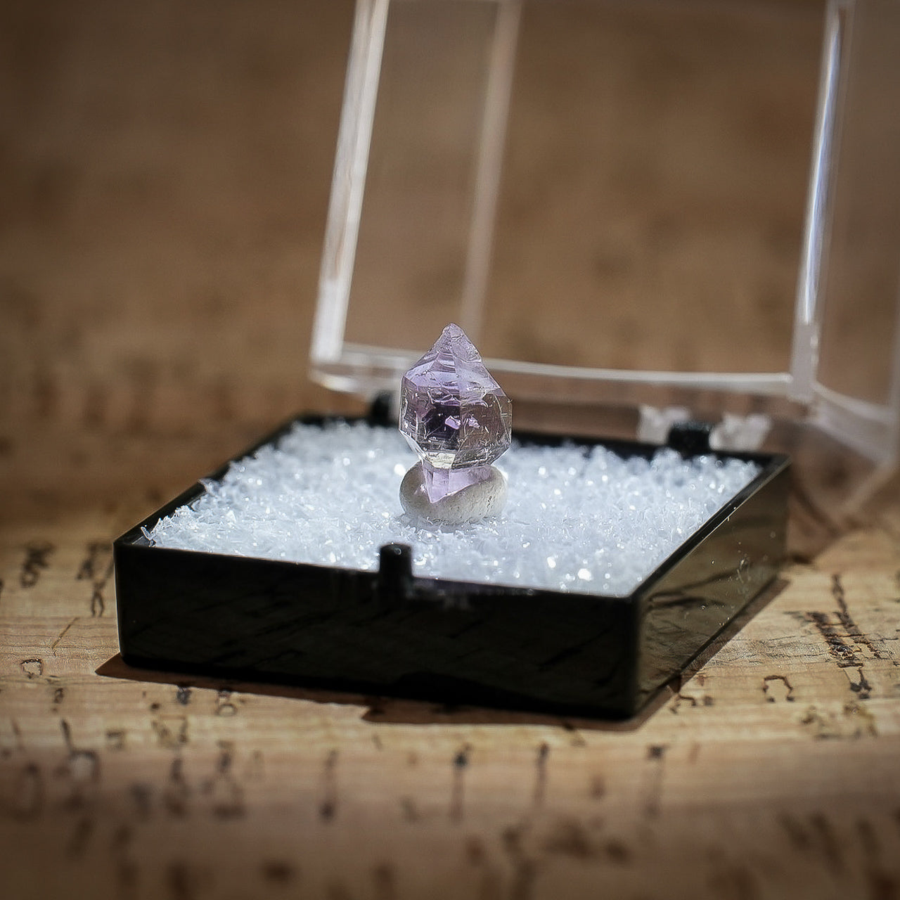 Quartz var. Amethyst, Scepter Hill, Oro Blanco Mountains, Arizona, USA 1.5ct