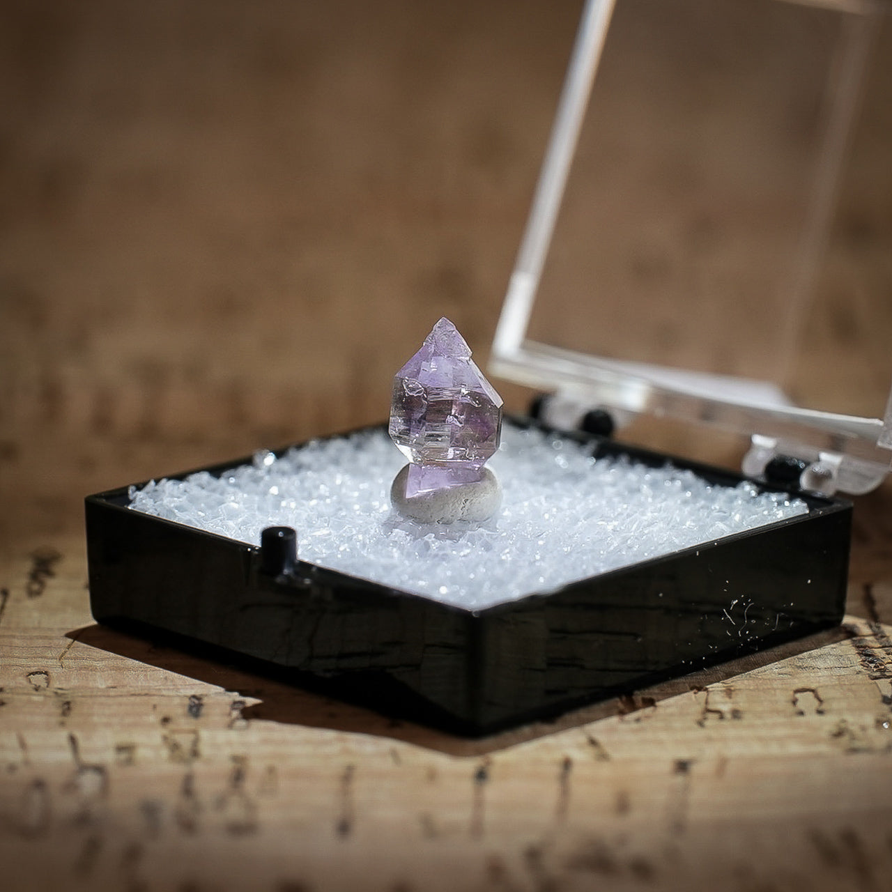 Quartz var. Amethyst, Scepter Hill, Oro Blanco Mountains, Arizona, USA 1.5ct