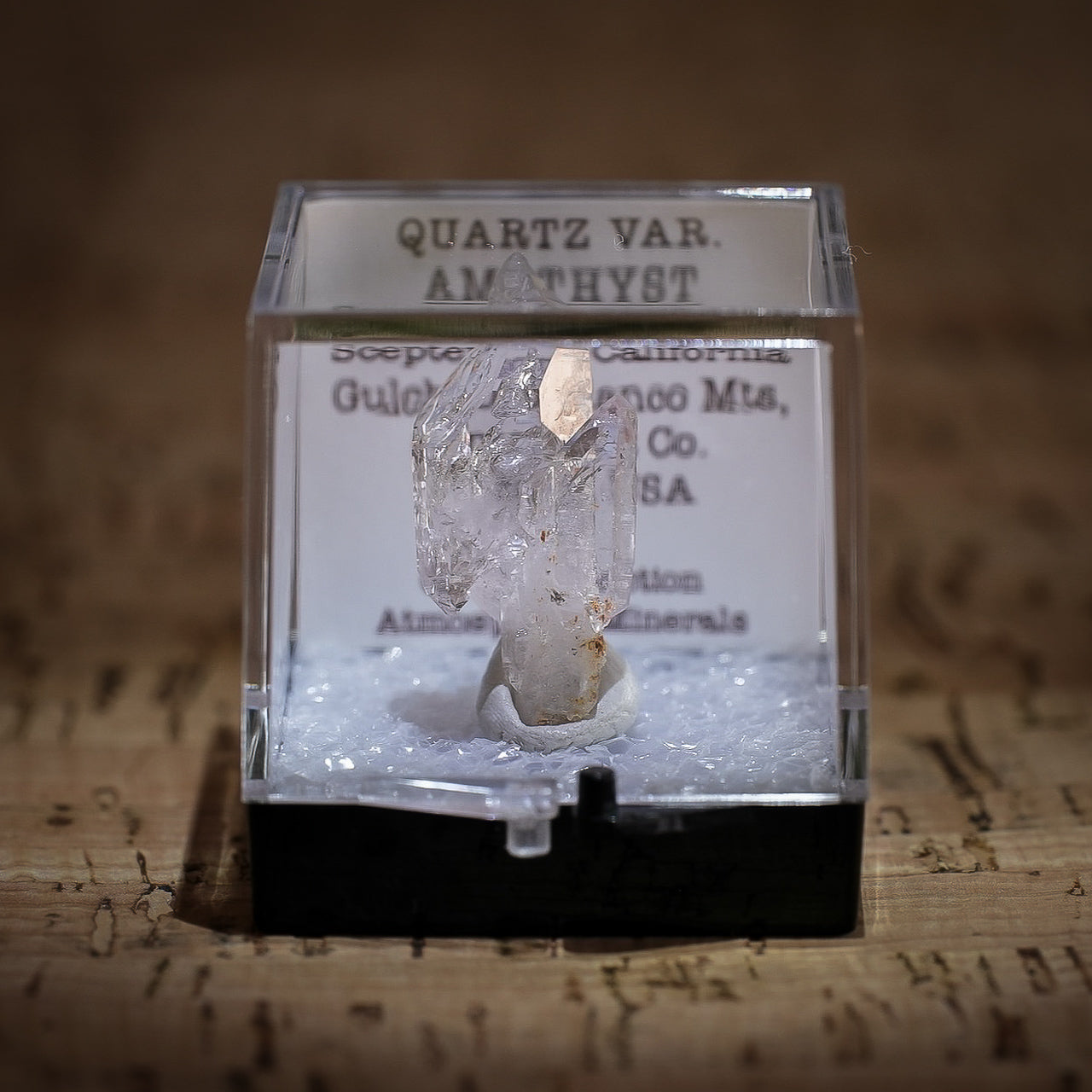 Quartz Scepter, Scepter Hill, Oro Blanco Mountains, Arizona, USA 12ct