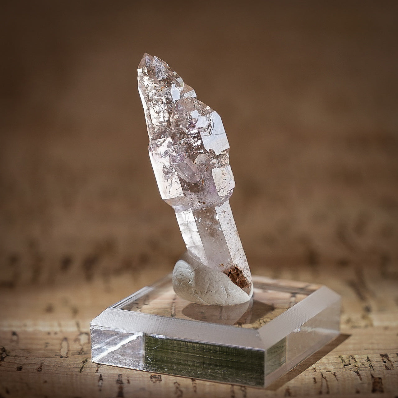 Quartz var. Amethyst Scepter, Scepter Hill, Oro Blanco Mountains, Arizona, USA 26ct