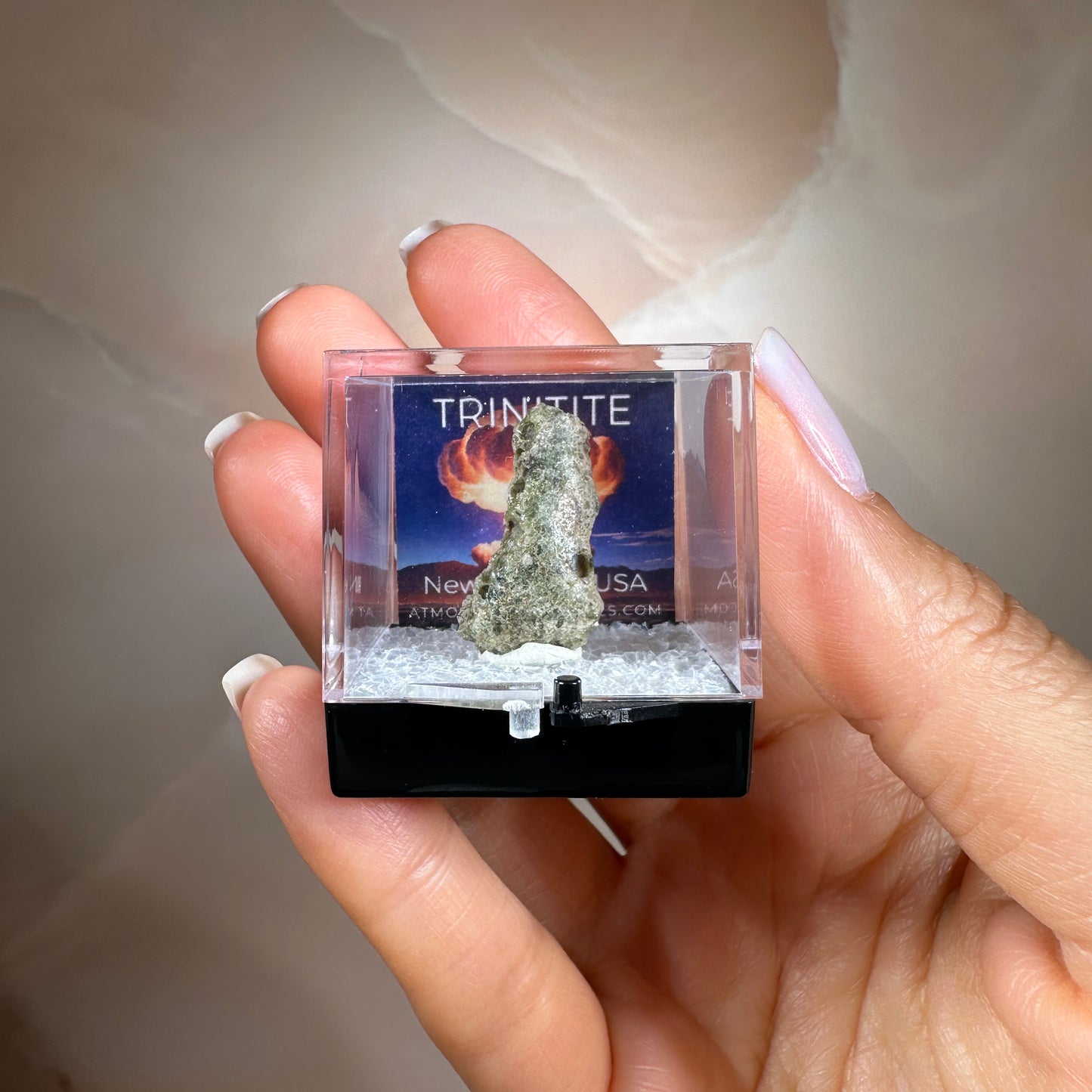 Trinitite 1.32g - Trinity Test Site, White Sands Missile Range, New Mexico, USA