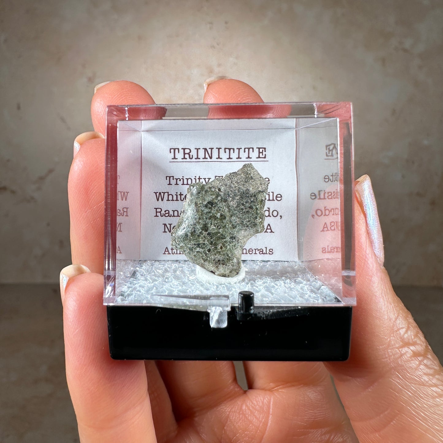 Trinitite (Trinity Glass) 1.34g | Trinity Test Site, White Sands Missile Range, New Mexico, USA
