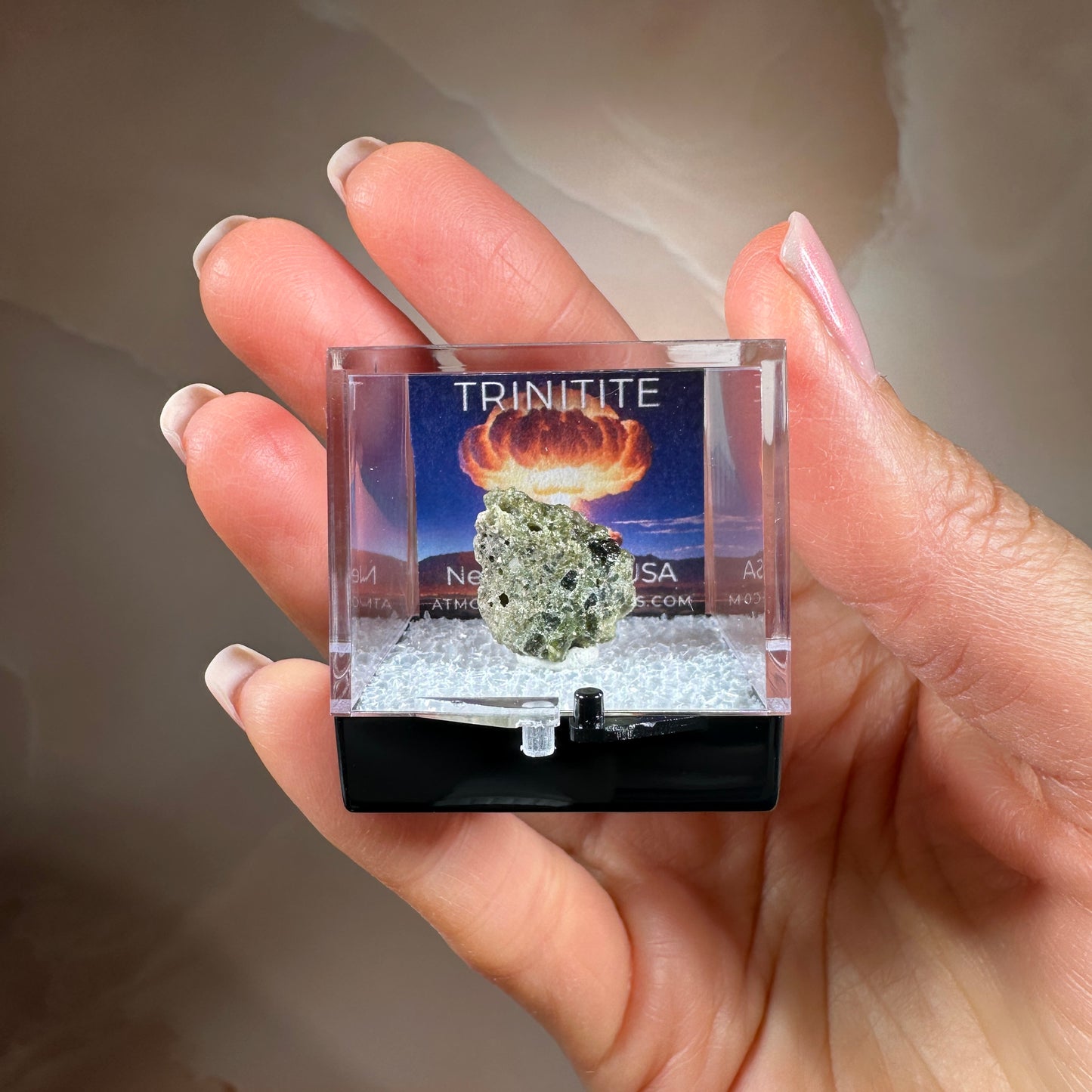 Trinitite 1.26g - Trinity Test Site, White Sands, New Mexico, USA